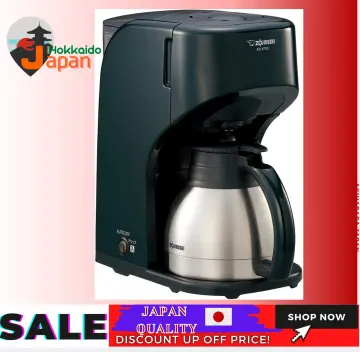 Zojirushi Stainless Server Coffee Maker for Five Cups EC-KT50-RA