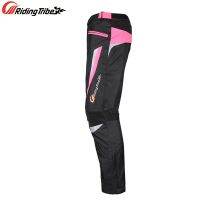 Women Motorcycle Pants Slim Fit Style Riding Trousers Breathable Racing Pants with Protective Gear and Waterproof Liner HP-20