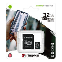 Micro SD-HC Canvas Select Plus Kingston 32Gb Class10 UHS-I 100Mb/s (SDCS2/32GB)