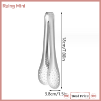 Ruing ที่คีบสแตนเลสแบบพกพาหัวบาร์บีคิวคลิปทำอาหารเครื่องใช้ในครัว1ชิ้นสำหรับปิกนิกบทความการทำบาร์บีคิว