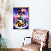 Final Fantasy X Video Game Poster PC,PS4,Exclusive Role-playing RPG Game Canvas Custom Poster Alternative Artwork Gift