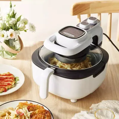Liren หม้อทอดไร้มัน Air Fryer จุถึง 5L หม้อทอดไร้น้ำมัน AirFryer หมอทอดไฟฟ้า ไร้น้ำมัน