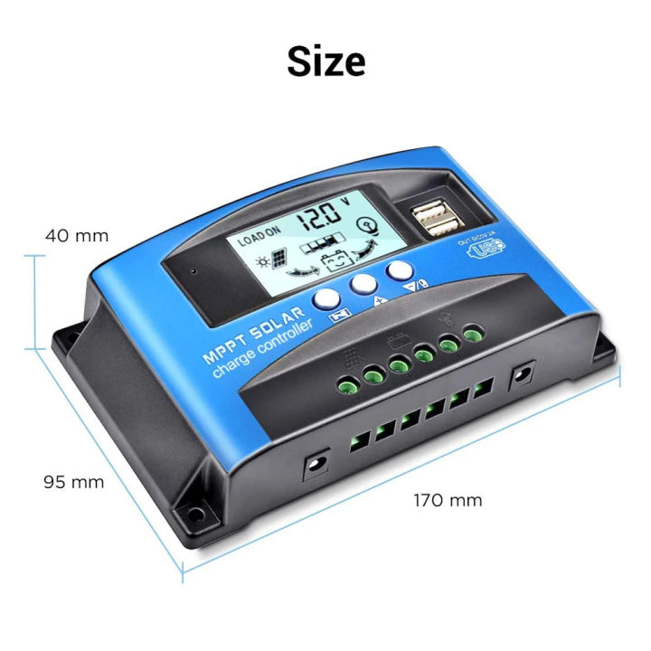 solar-charge-controller-mppt-30a-60a-100a-ชาร์จเจอร์-12v24v-ชาจเจอร์โซล่า-โซล่าชาร์จเจอร์-โซล่าเซลล์-ชาจ-ชาร์จแผงโซล่าเซลล์-โซล่าชาร์เจอร์-โซล่าคอนโทรลเลอร์-โซล่าชาร์จคอนโทรลเลอร์-แผงควบคุมพลังงานแสงอ