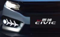 Mastersat HONDA CIVIC รุ่นปี 2016-17  ไฟ Led Day light+ไฟเลี้ยว แบบC ในกันชนหน้า ตรงรุ่น แทนของเดิม ผลิตจากวัสดุ ABS อย่างดี กันน้ำ ไฟเดย์ไลท์ + ไฟเลี้ยว ไฟแต่งรถ  ไฟรถแต่ง รับประกัน 6 เดือน