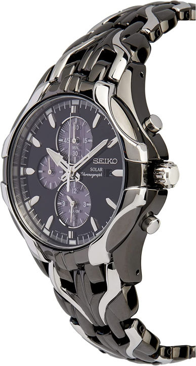 seiko-mens-ssc139-excelsior-gunmetal-and-silver-tone-stainless-steel-solar-watch