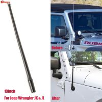 For Jeep Wrangler Accessories JK JKU JL JKU Gladiator Antenna Aerials 13 Rubicon Sahara Mast FM/AM Signal Reception 2007- 2020