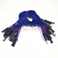 20pcs New 1p to 1p 20cm Blue female to female jumper wire Dupont cable 26AWG