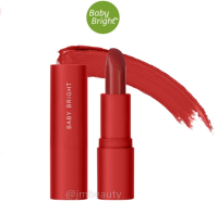 Baby Bright Cotton Matte Lipstick 3.6g เบบี้ไบร์ท คอตตอน แมทท์ ลิปสติก แพท(ไม่มีแพ็คเก็ตสินค้า)