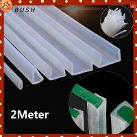 BUSH 2 meters ใหม่ หลายขนาด รูปตัวยู แถบอากาศ แผ่นกันกระจก แถบป้องกันขอบ เทปปิดผนึกประตูห้องอาบน้ำ เทปพันขอบ