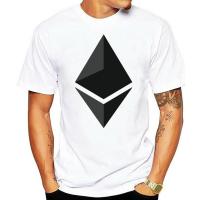 Ethereum Currency Crypto T Shirts Cryptocurrenct Blockchain Quality Cotton Tee Man