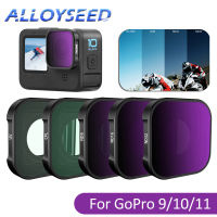 ยี่ห้อใหม่ ND8 ND16 ND32 ชุดกรองเลนส์ CPL สำหรับ GoPro 9 10 11, กรอบอลูมิเนียมเลนส์กันน้ำกล้อง ND CPL-fbgxbgdbnxxfn