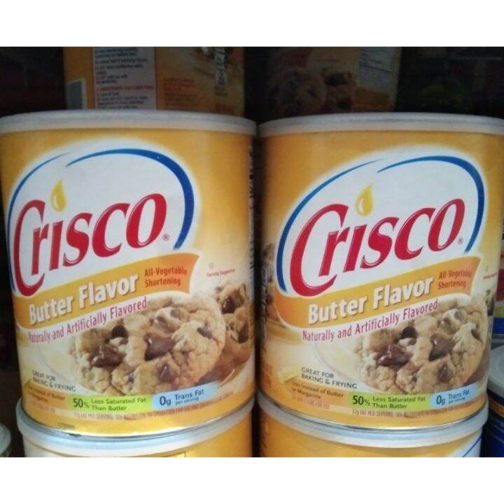 Crisco All Vegetable Shortening Butter Flavor Lazada PH