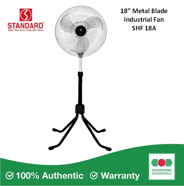 STANDARD 18 INCHES INDUSTRIAL STAND FAN SHF18A Lazada PH