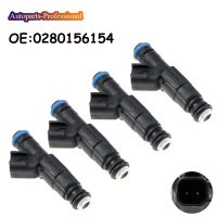 brand new 4 Pcs/lot High Quality 0280156154 For Ford C MAX Fiesta Focus Galaxy Mondeo S MAX Fuel Injector Car Auto accessorie