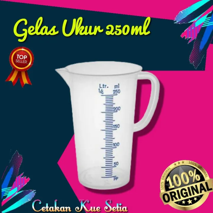 Gelas Ukur 250ml Gelas Takar Lazada Indonesia 8802