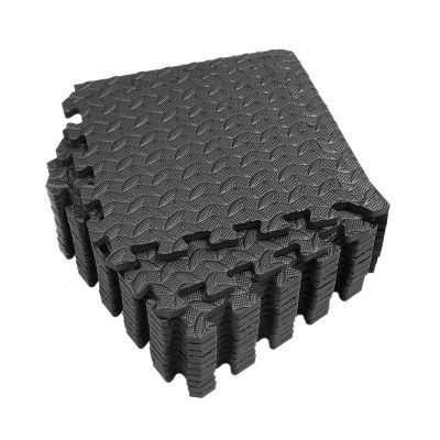 24Pcs EVA Foam Gym Mat with Interlocking Tiles for Equipment 30X30cm