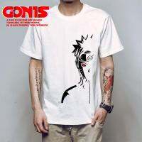 【จัดส่งฟรี】GONISผู้ชายแฟชั่นเสื้อยืดยี่ห้อฤดูร้อนประเดิมนารูโตะShippudenดวงอาทิตย์สีแดงอะนิเมะลายผู้ชายเสื้อยืดผ้าฝ้าย 100% ยอดประเดิม