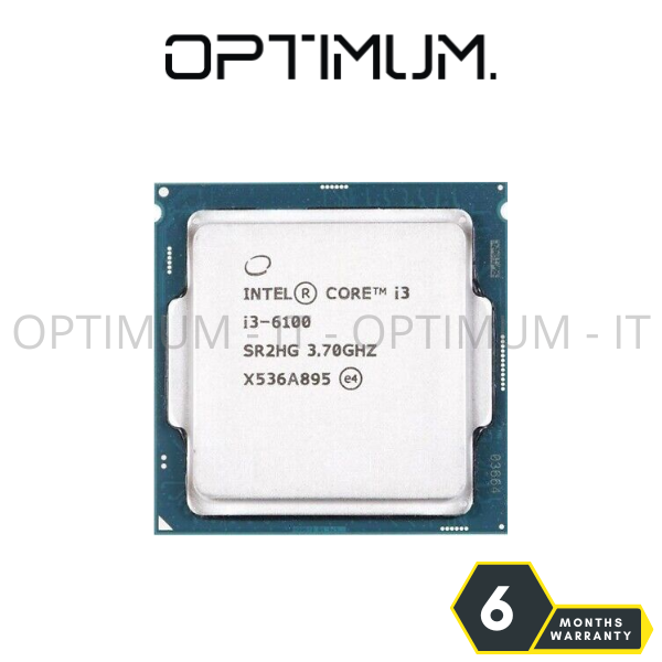 Intel Core i3-6100 (Skylake) 6th Gen. Processor (6 Months Warranty ...