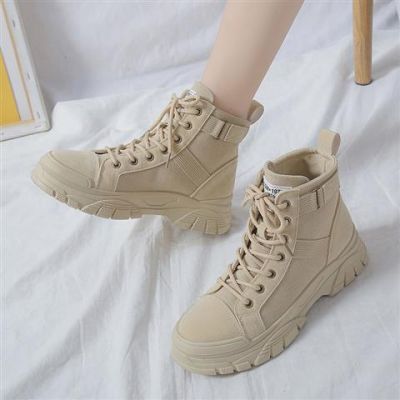 Martin boots women s 2022 spring and autumn new British style all-match thin and thin single shoes Korean version thick