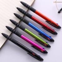 3 Colors Press Ballpoint Pen Metal Stylus Pens With Ballpoint Pens Screen Pen For All Capacitive Screen Student Office Supplies Pens