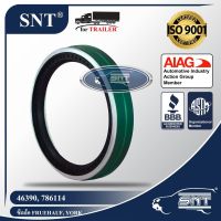 SNT ซีลล้อรถพ่วง (ซีลเพลา), Oil Seal - P/N 46390, 786114, 370026A, York, Fruehauf, Pro-Par, Spicer