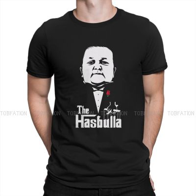 Hasbulla Magomedov Newest Tshirt For Men Hasbulla Godfather Round Neck Pure Cotton T Shirt Personalize Gift Clothes Tops