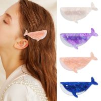 【YF】▣☃㍿  Whale Hair Clip Shaped Hairpin side clip Headdress