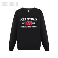 Men Women Hoodies Trinidad And Tobago EST.1962 Port of Spain Capital Hoodie Pullover Sweatshirts O-Neck Cotton Unisex