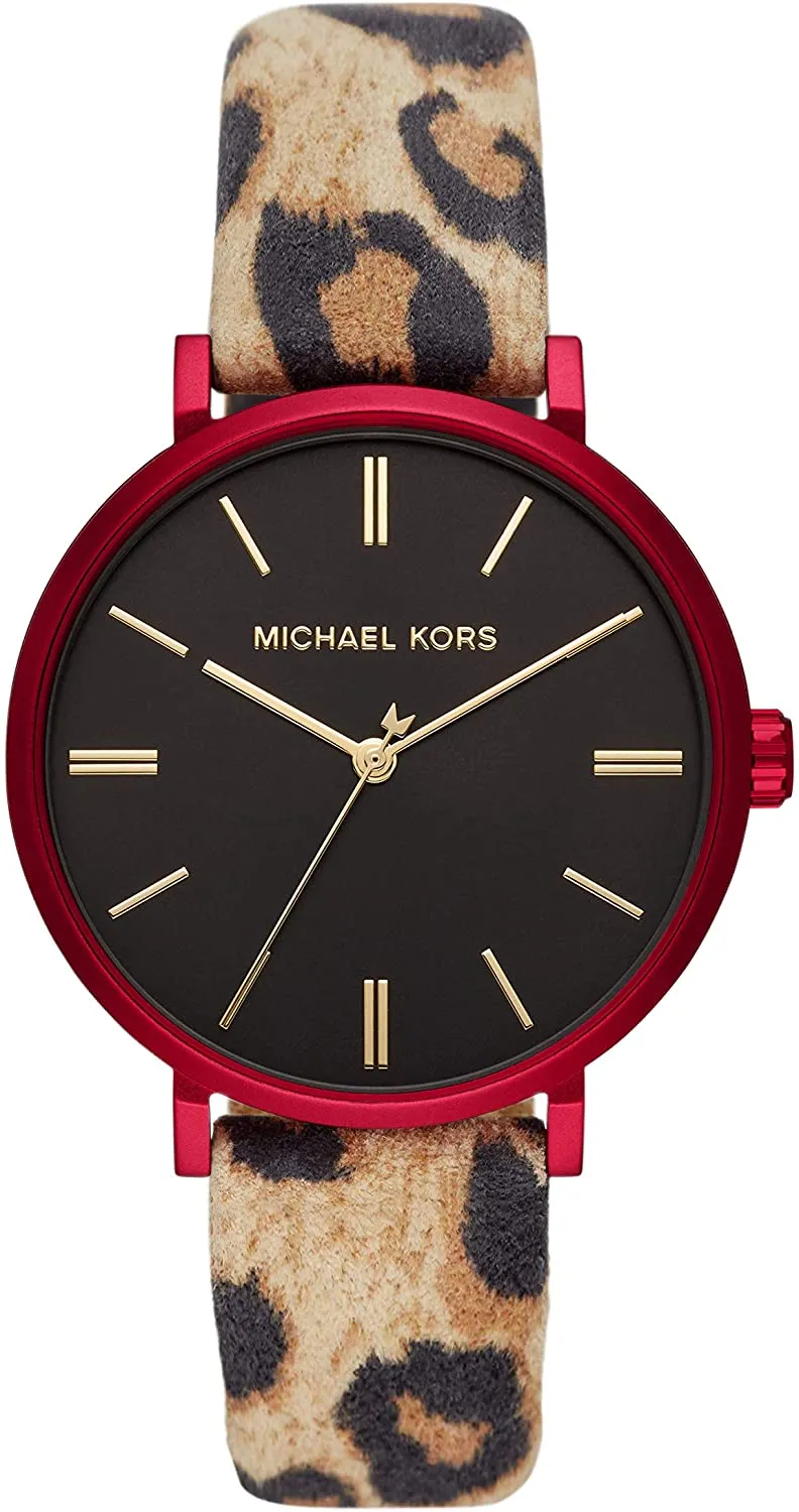 The New Premium Quality Michael Kors Women's Addyson Aluminum Quartz Watch  with Leather Strap Wrist Watches Parent Hot Sale | Lazada PH