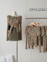 ○✶◇ Korean Striped Cardigans Neck Sweater Knitted Outerwear Gyaru