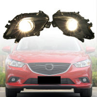 ไฟ LED สำหรับวิ่งกลางวัน DRL ขับขี่กลางวันไฟตัดหมอก DRL สำหรับ Mazda 6 ATENZA 2014-2015