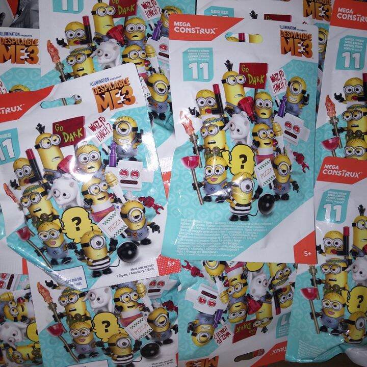 Despicable Me Minions Mega Bloks Building Blocks Minifigures Blind bags ...