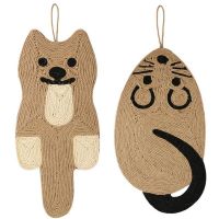 Sisal Cat Toy Scratch Board Pad Cats Climber Bed Pet Interactive Scratcher Play Scratch Bite Cat Products Pet Supplies Toys
