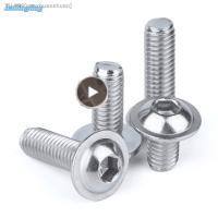 ✣✽┅ 10-20pcs M3 M4 M5 M6 304 Stainless Steel Hexagon Socket Button Head Screws With Collar Bolt Head Screws With Collar Bolt