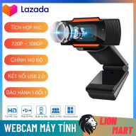 Webcam máy tính laptop livestream có Mic Full HD PC Gaming 720P High Solution , Bảo hành 12 tháng thumbnail