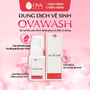 Dung dịch vệ sinh phụ nữ tạo bọt Ovawash, làm hồng