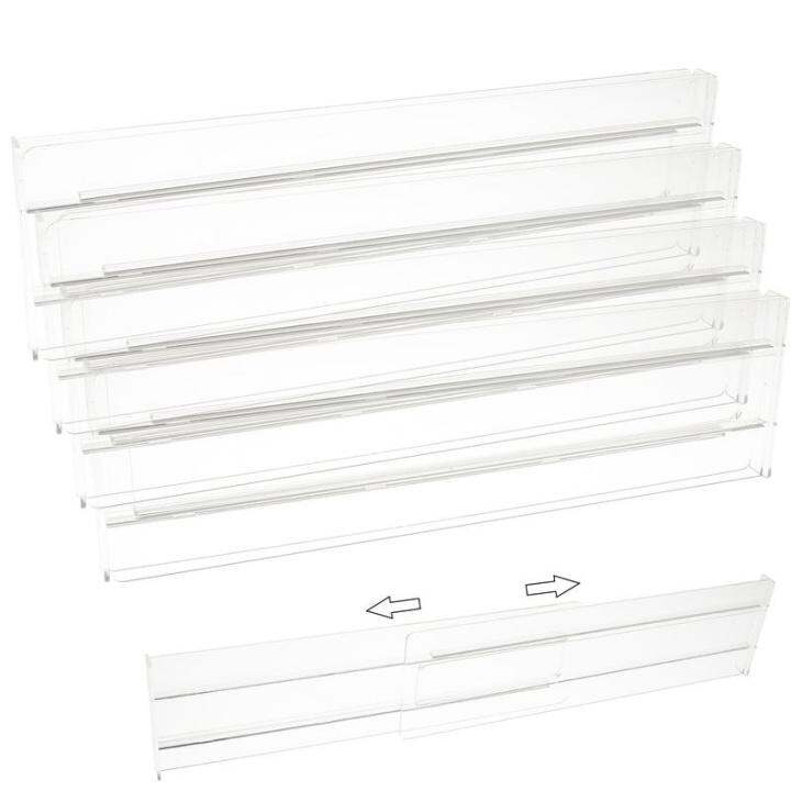 Extendable Drawer Divider 4Pcs Adjustable Drawer Dividers 11inch to