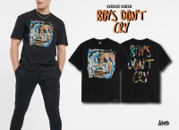 Just say bad ® เสื้อ Oversize แนวสตรีท Over Boy Dont Cry Zapp สีดำ ( ลิขสิทธิ์แท้ ) เสื้อยืดโอเวอร์ ผู้ชาย หญิง M L Os