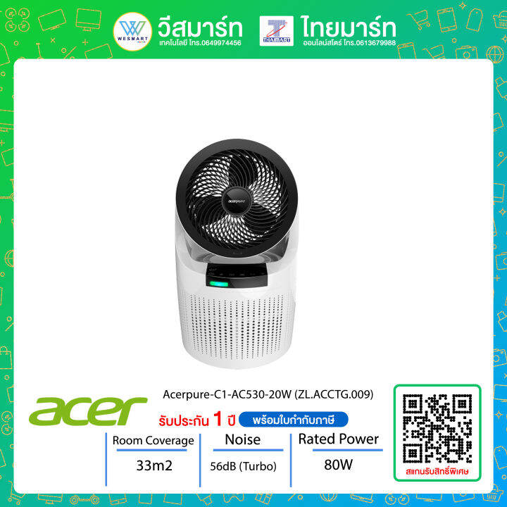 ⚡️010เดือน⚡⚡️สินค้า NEW⚡️เครื่องฟอกอากาศ AIR PURIFIER ACER ACERPURE