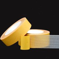 ☃ 20M Transparent Double Sided Tape High Viscosity Glass Grid Fiber Sticky Double Sided Tape Adhesive Fiber Mesh Tape