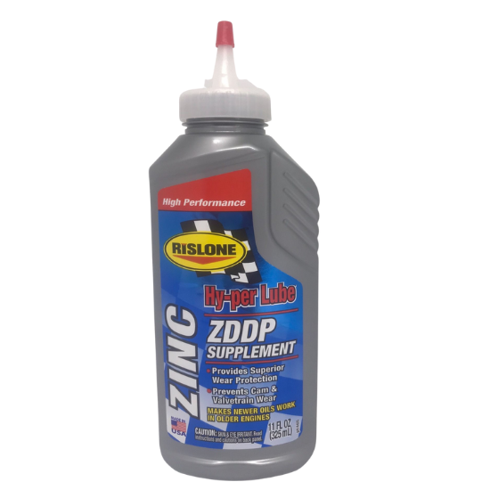 Rislone Hyper Lube Zinc ZDDP Engine Oil Supplement Provides Superior