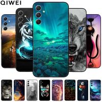 For Galaxy A14 4G 5G Case Wolf Lions Painted Soft TPU Silicone Back Covers for Samsung Galxy A14 4G Phone Cases A 14 2023 A145F Phone Cases