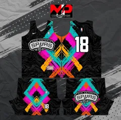 Subliminator Los Angeles Clippers Basketball Polynesian Design Jersey