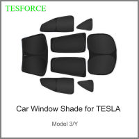 รถสีอาทิตย์สำหรับเทสลารุ่น3 Y 2017-2022ม่านบังแดดกระจกปกป้องกันด้านหน้าด้านข้างหน้าต่างความเป็นส่วนตัวตาบอดแรเงาเด็ก