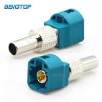 Universal Fakra Code Z Straight Male Plug 4 Pin Connector Crimp for Dacar 535 4 Core Coaxial Cable Car Reversing LVDS