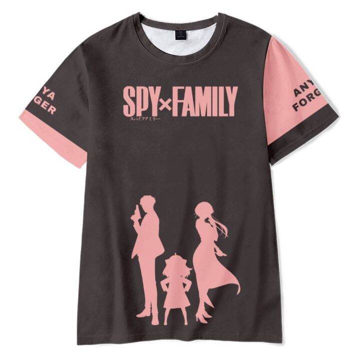 เสื้อยืดแขนสั้นลําลอง-ทรงหลวม-พิมพ์ลายอนิเมะ-jason-spy-x-family-แฟชั่นสําหรับผู้ชายและผู้หญิง