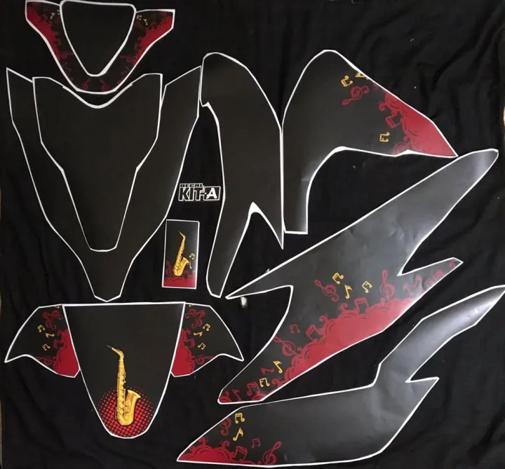 DECAL STIKER VARIO FACELIFT DEKAL VARIASI STRIPING CUSTOOM FULLBODY