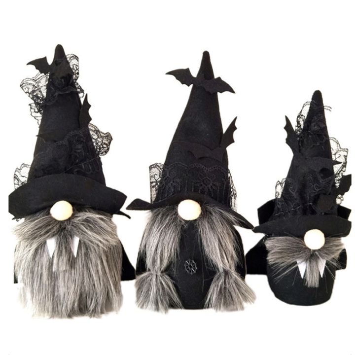 3pcs-pack-halloween-plush-dwarf-decor-holiday-gnome-christmas-plush-ornaments-tabletop-elf-black-thanks-giving-day-gifts