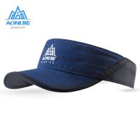 Aonijie Visor หมวกวิ่ง Anti UV กีฬาหมวกปรับสายรัด Quick Dry สำหรับขี่จักรยานกลางแจ้ง Marathon Jogging E4080