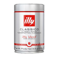 ILLY Classico Roasted Bean Coffee 100% Arabica อิลลี่ เมล็ดกาแฟคั่ว คลาสสิคโค่ (Italy Imported) 250g.